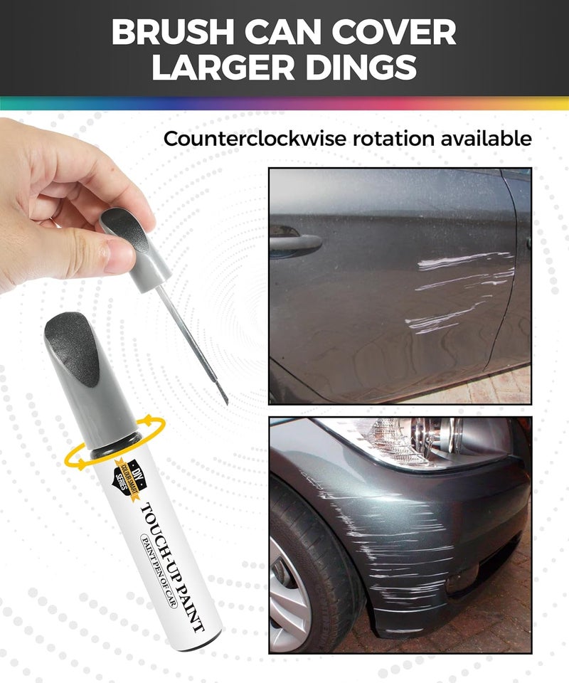 UBOG Car Paint Scratch Repair,Touch Up Paint for Cars,Touch Up Paint Pen,Car Accessories Car Scratch Repair,Car Touch Up Paint,Car Scratch Remover Pen,Car Paint Pen for Erase Car Scratches (Gray) - Image 3